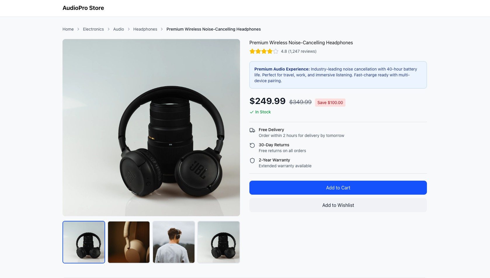 Practical eCommerce SEO Guide 2 product page example - Figma Make